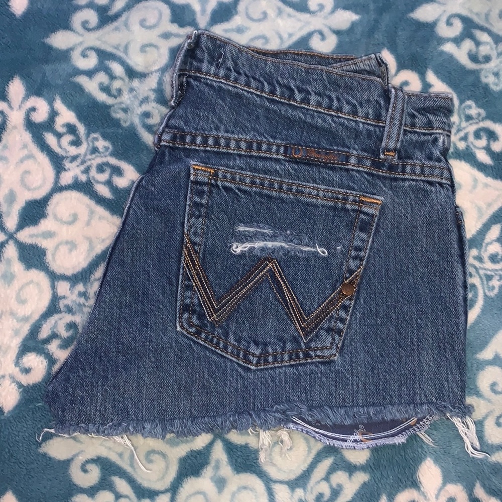 Wrangler jean shorts